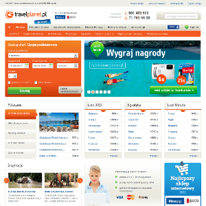 Strona travelplanet.pl